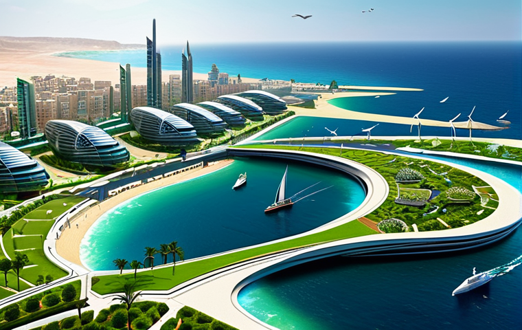해양 재생에너지의 산업 클러스터 형성 - Renewable Energy Innovation Hub**

"A bustling scene inside a cutting-edge renewable energy research...
